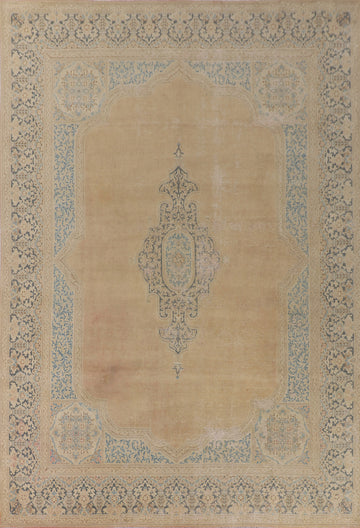 Vintage Kerman Persian Area Rug 10x13
