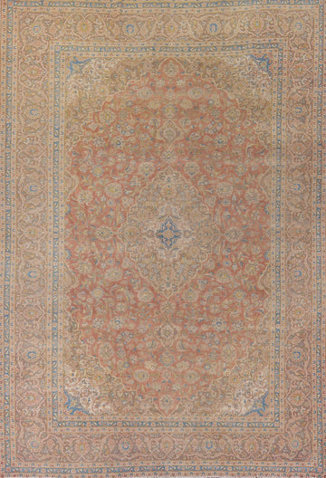 Traditional Kashan Persian Area Rug 10x13