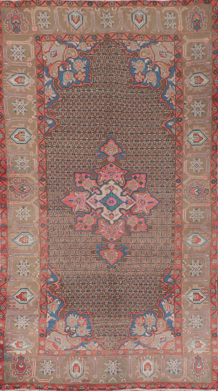 Vintage Wool Koliaei Persian Area Rug 5x9