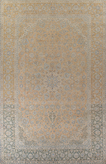 Large Traditional Floral Najafabad Persian Rug 11x16