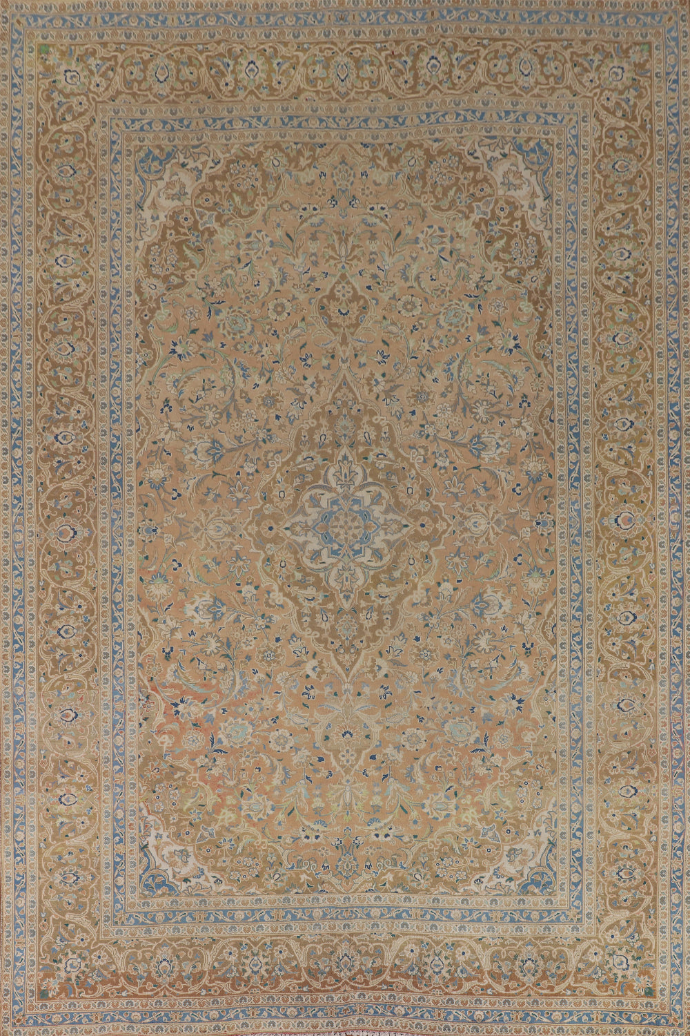 Traditional Wool Mashad Persian Area Rug 8x11