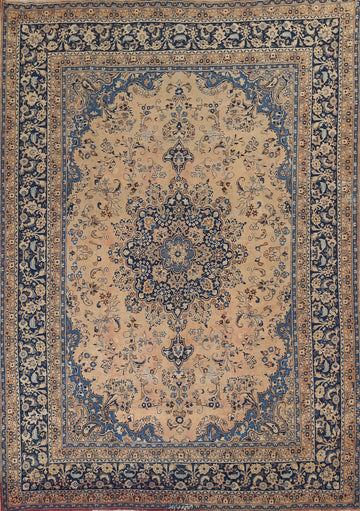 Traditional Mashad Persian Area Rug 10x13