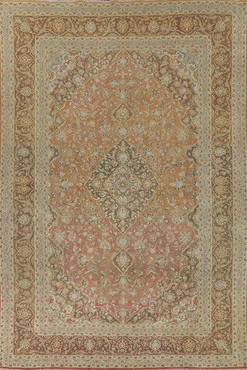 Traditional Kashan Persian Area Rug 9x13