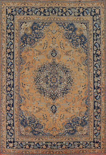 Handmade Wool Mashad Persian Area Rug 8x11