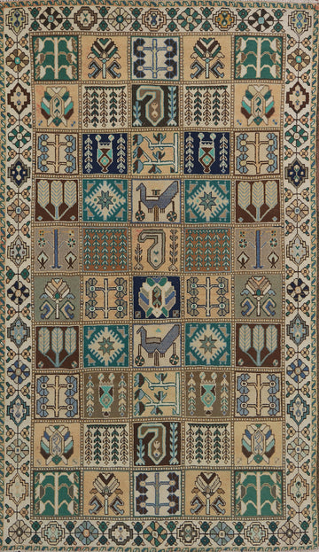 Garden Design Bakhtiari Persian Area Rug 6x10