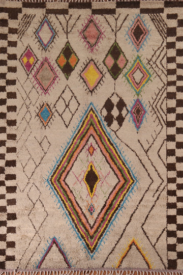 Geometric Moroccan Oriental Area Rug 8x10