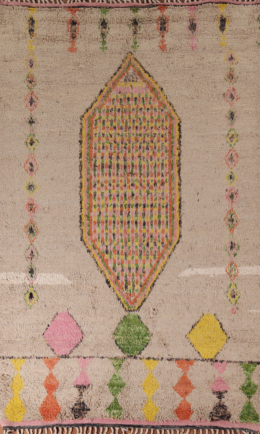 Plush Geometric Moroccan Oriental Area Rug 6x10