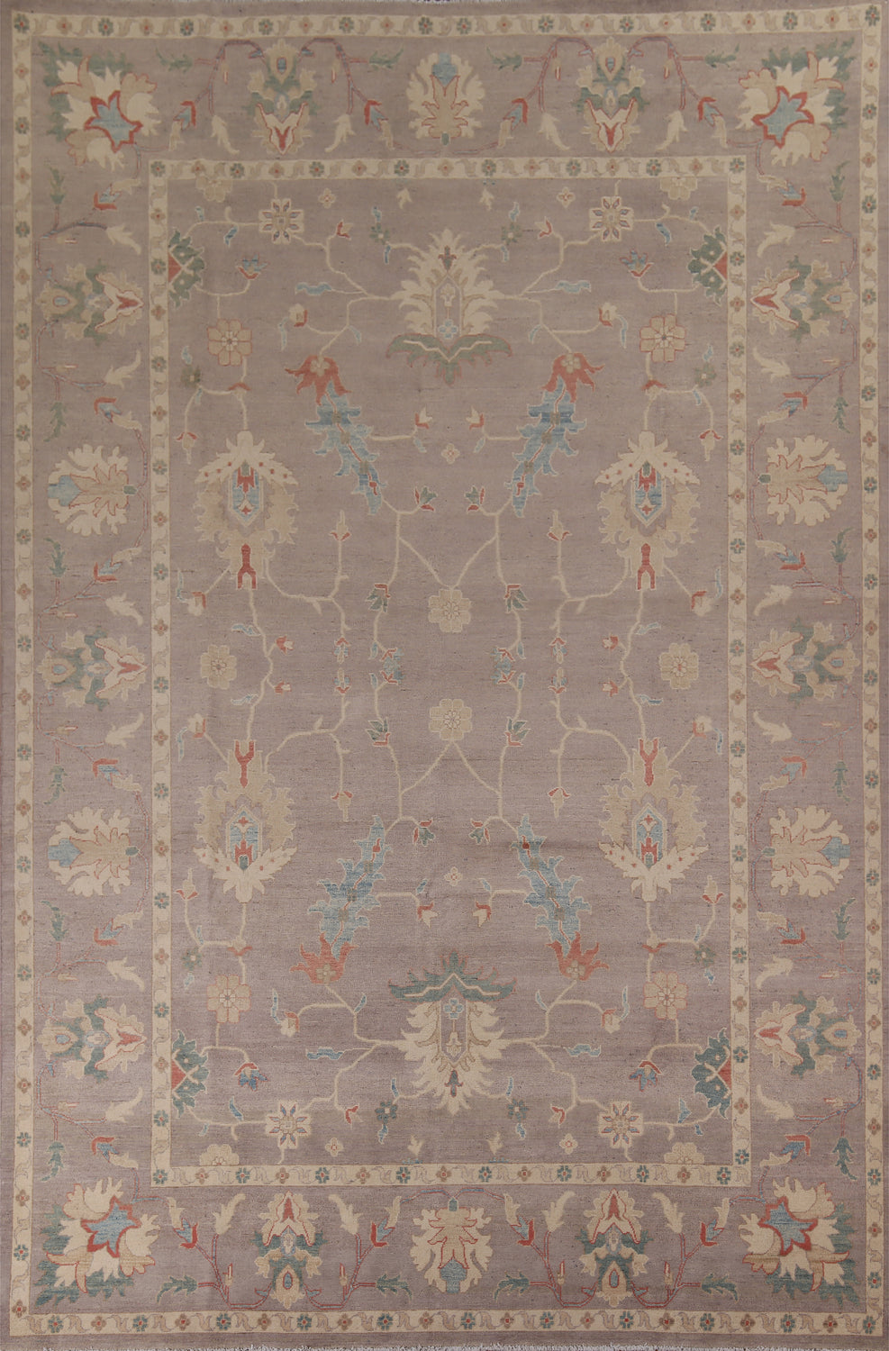 Handmade Oushak Oriental Large Rug 10x14