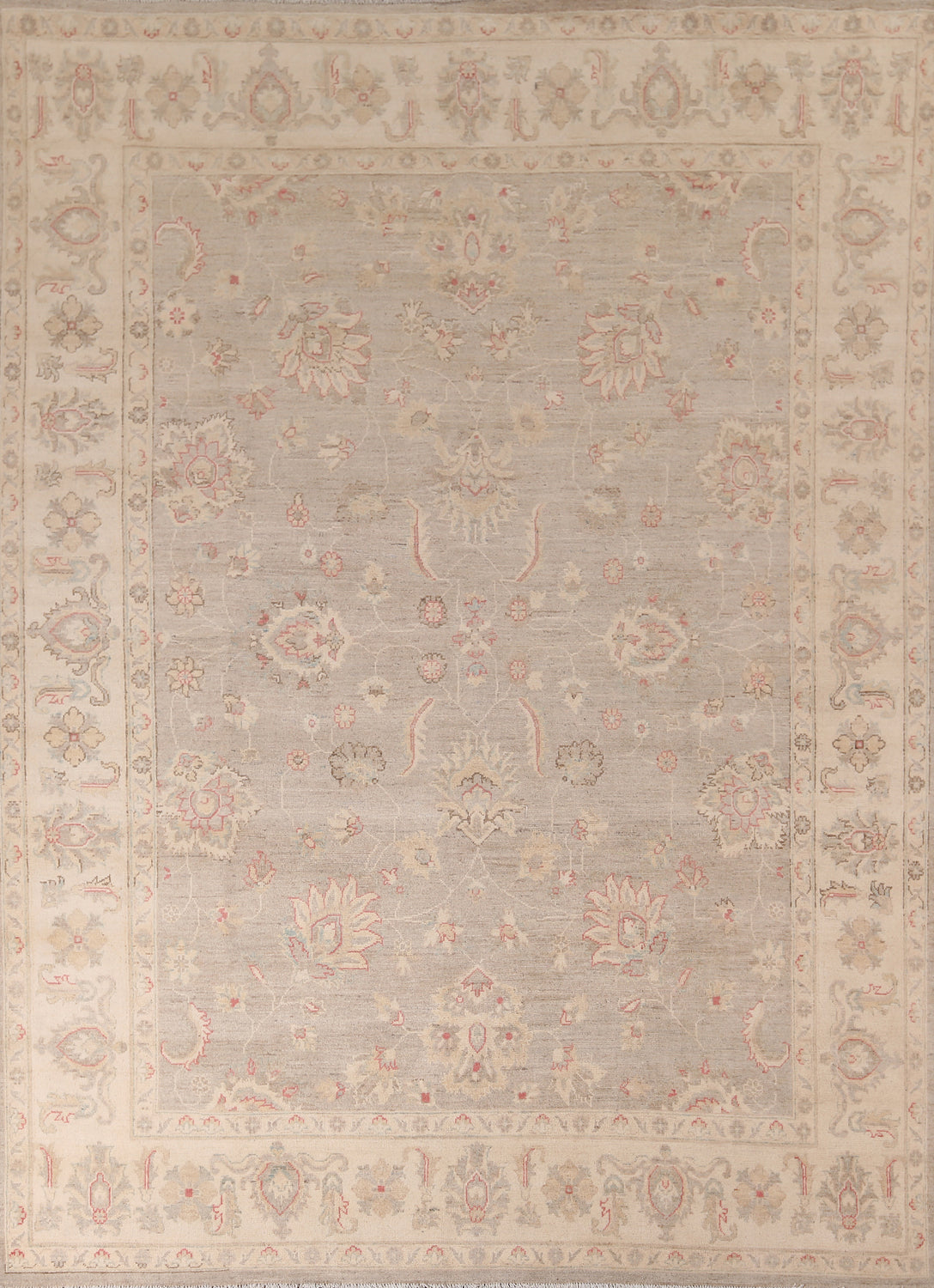 Handmade Floral Oushak Living Room Rug 8x10