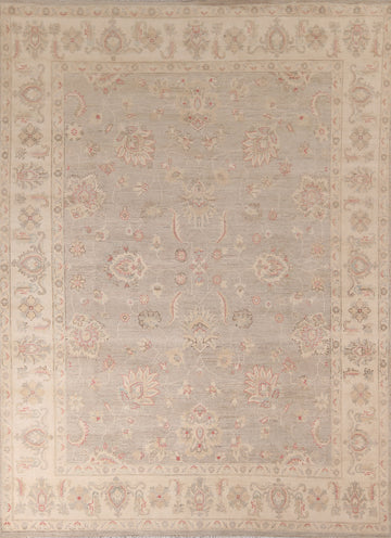 Handmade Floral Oushak Living Room Rug 8x10