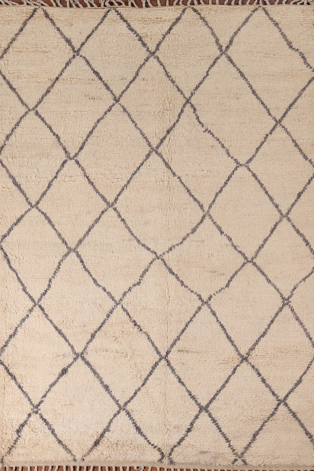 All-Over Trellis Moroccan Wool Area Rug 6x9