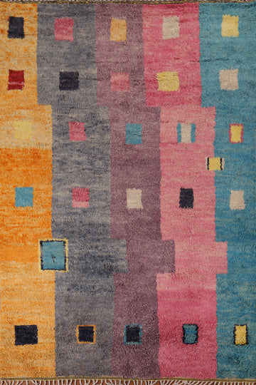 Geometric Moroccan Oriental Area Rug 7x10