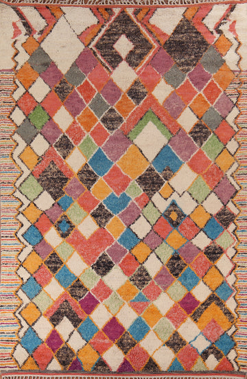 Trellis Geometric Moroccan Oriental Area Rug 9x13