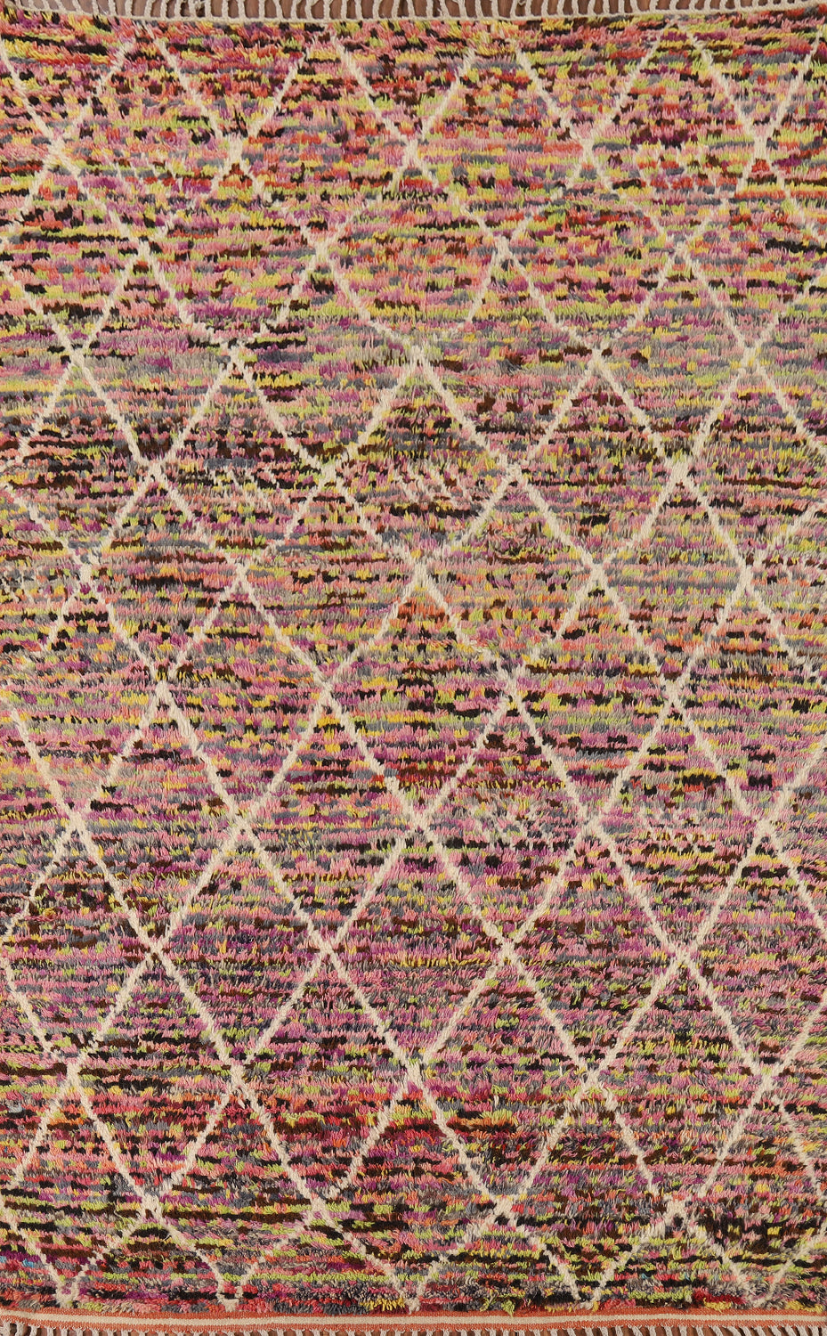 Trellis Plush Moroccan Oriental Area Rug 6x10