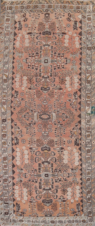 Vintage Wool Lilian Persian Runner Rug 4x10