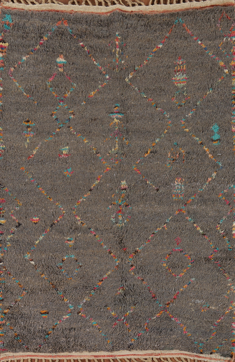 Trellis Plush Moroccan Oriental Area Rug 5x8
