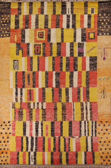 Handmade Plush Moroccan Oriental Area Rug 9x13