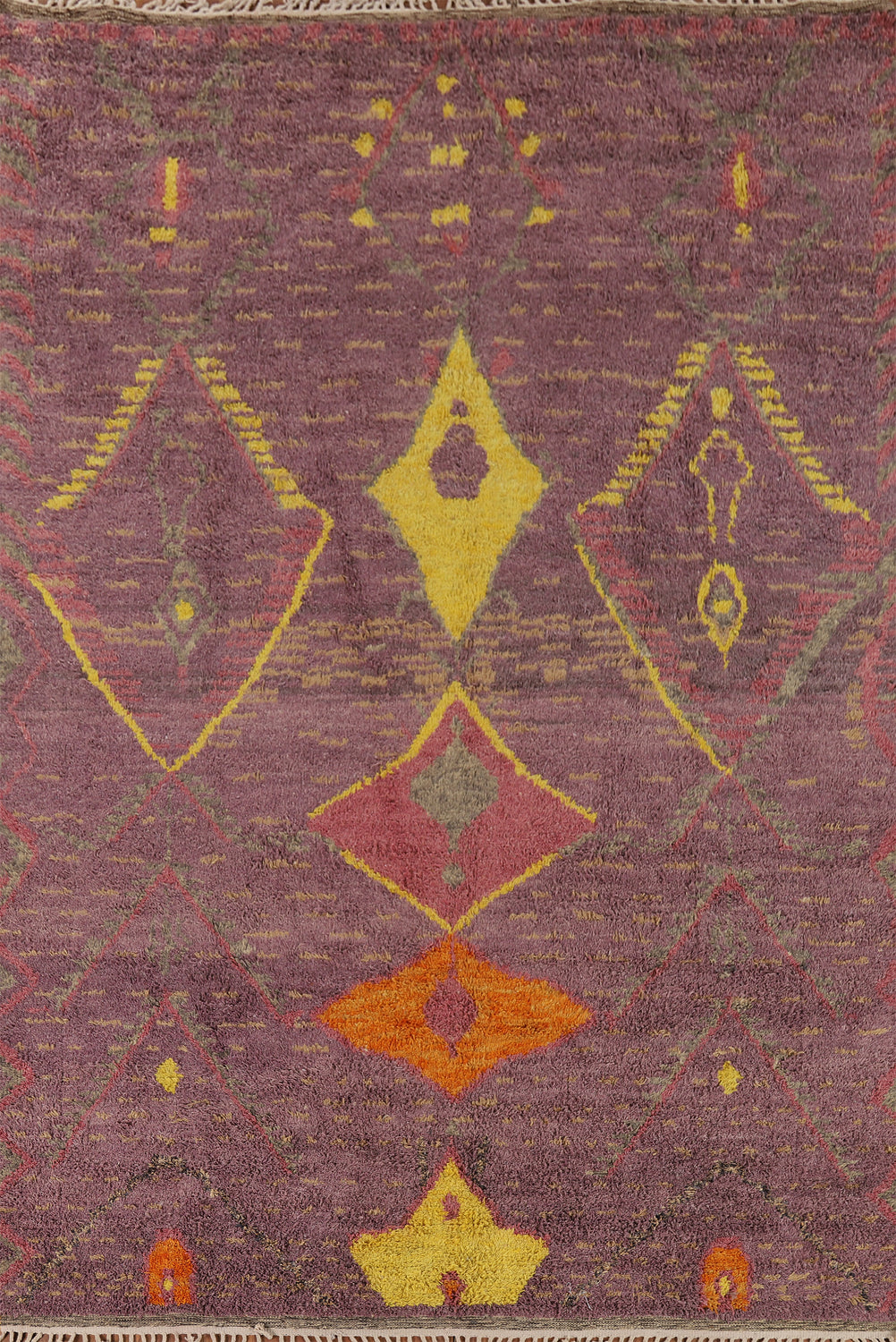 Purple Plush Moroccan Oriental Area Rug 9x13