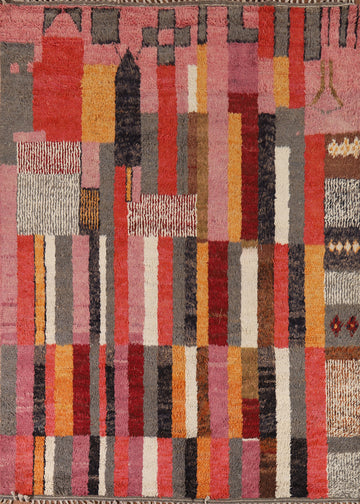 All-Over Plush Moroccan Oriental Area Rug 8x10