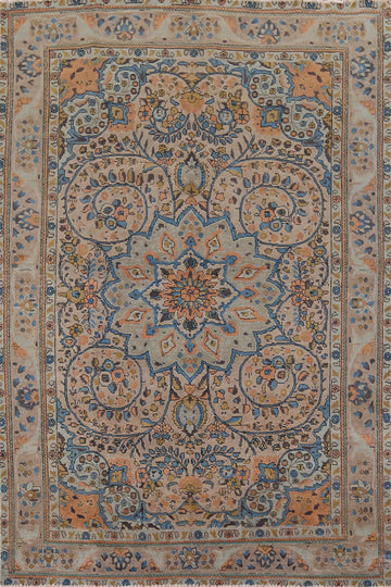 Handmade Floral Tabriz Persian Area Rug 7x10
