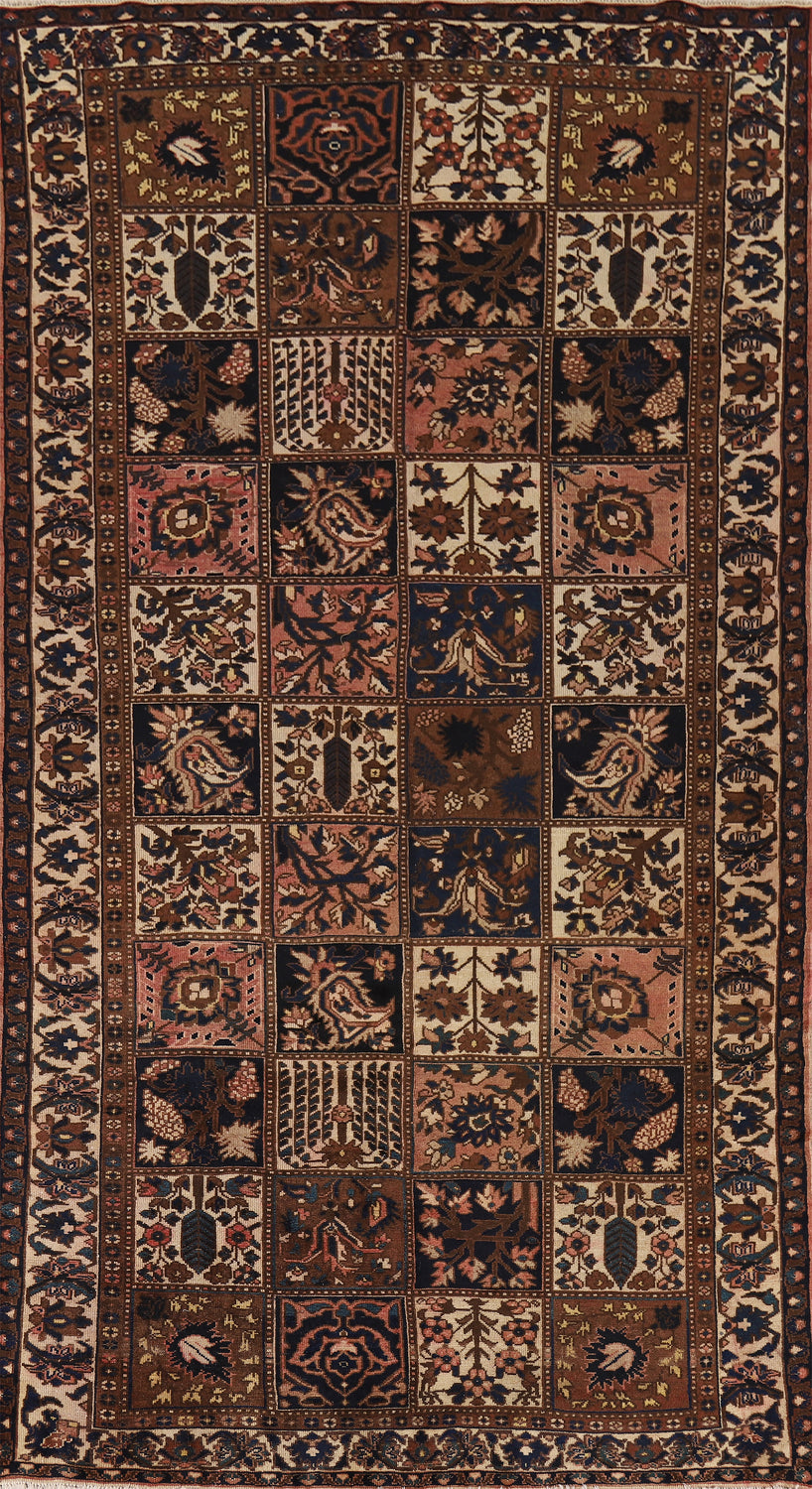 Garden Design Bakhtiari Persian Living Room Rug 5x10