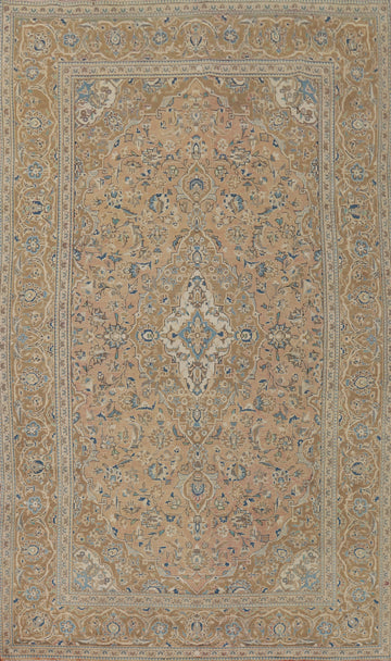 Traditional Wool Mashad Persian Area Rug 7x11