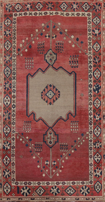 Geometric Wool Sirjan Persian Living Room Rug 5x10