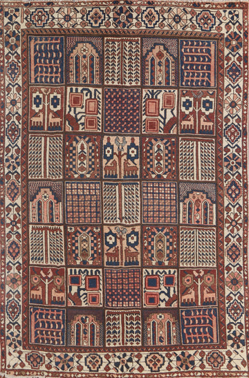 Garden Design Bakhtiari Persian Area Rug 7x10