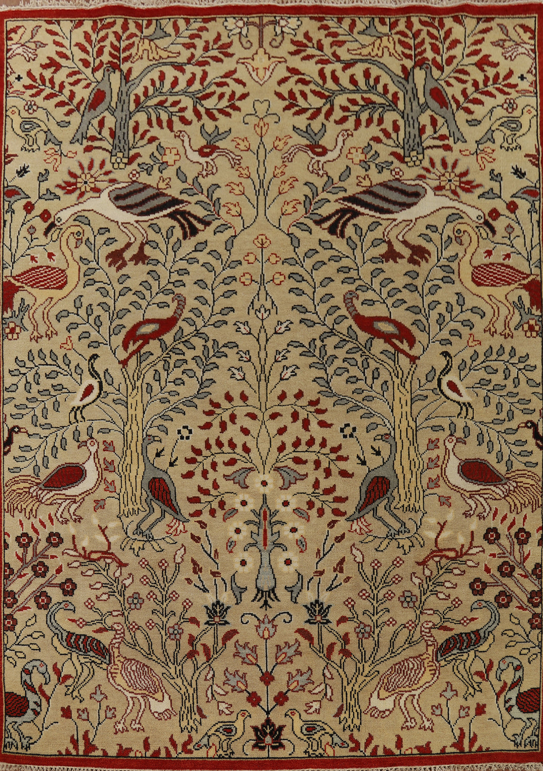 Animals Design Ziegler Handmade Area Rug 8x10