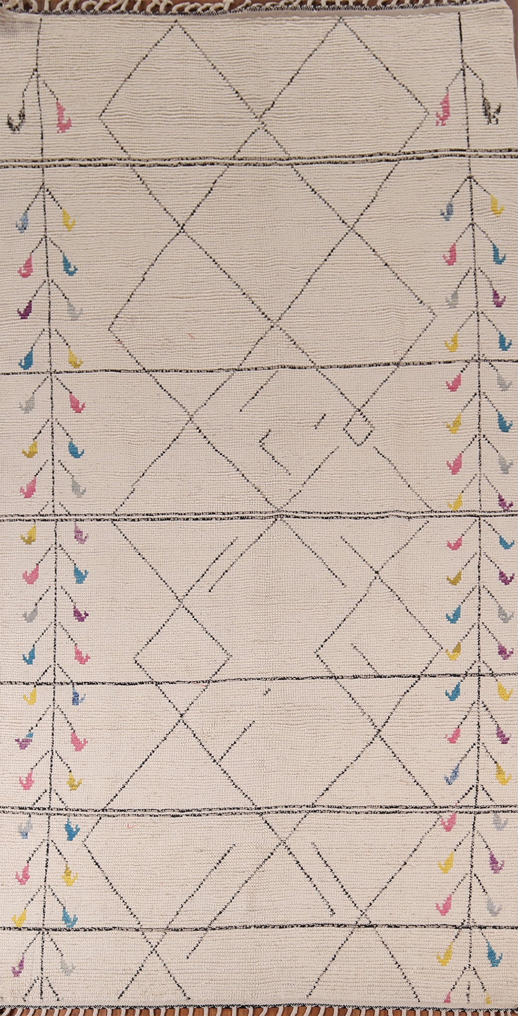 Earth Tone Moroccan Oriental Area Rug 6x13