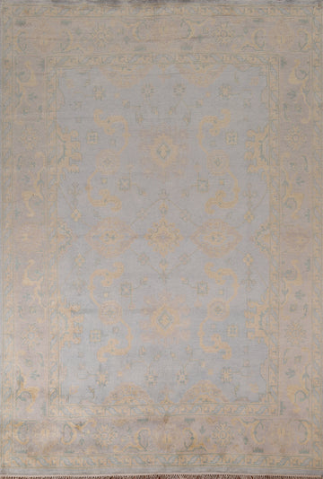 All-Over Wool Oushak Handmade Area Rug 8x10