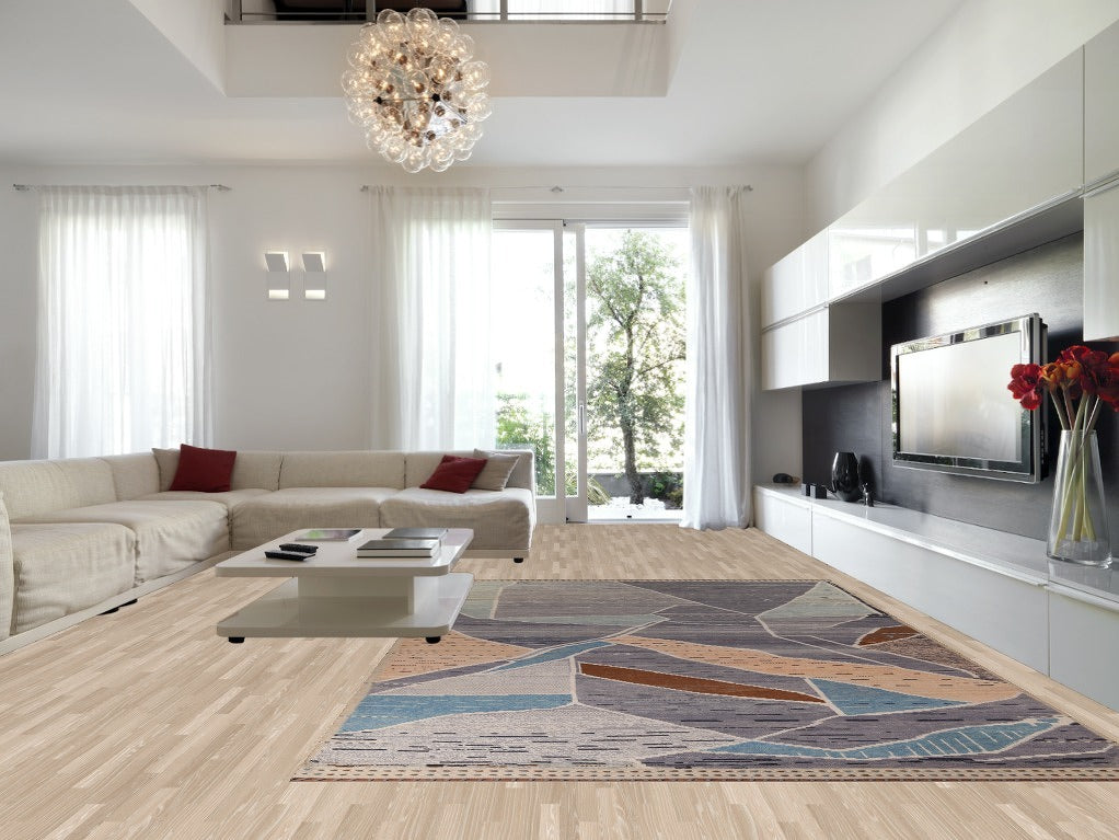 All-Over Abstract Moroccan Oriental Large Rug 10x15