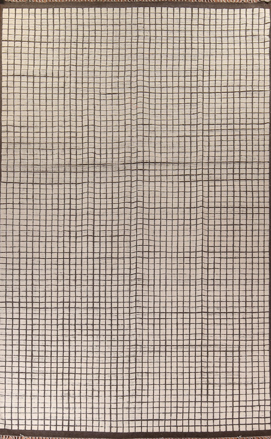 All-Over Checkered Moroccan Modern Large Rug 12x19