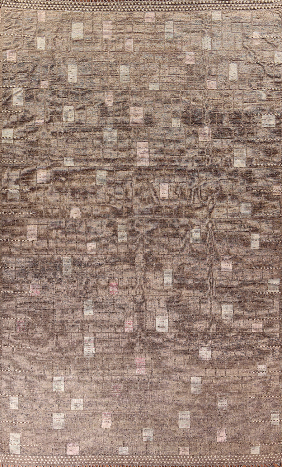 Handmade Wool Moroccan Large Modern Rug 12x18