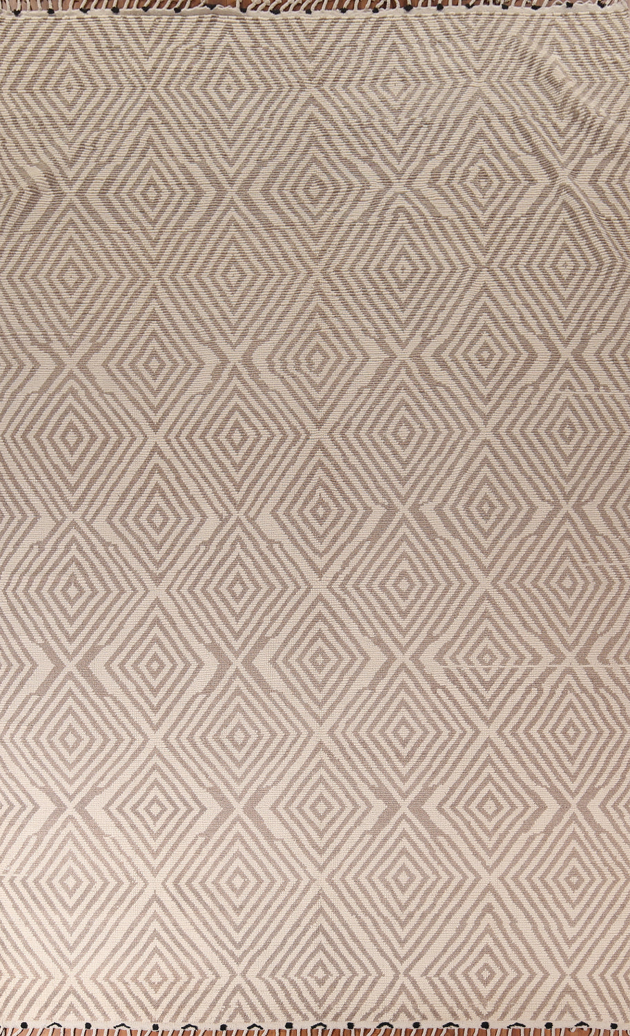 All-Over Geometric Moroccan Handmade Large Rug 10x15