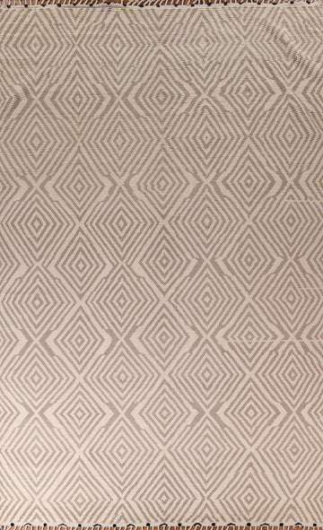 All-Over Geometric Moroccan Handmade Large Rug 10x15
