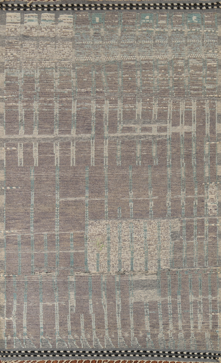 Handmade Wool Moroccan Oriental Area Rug 6x9