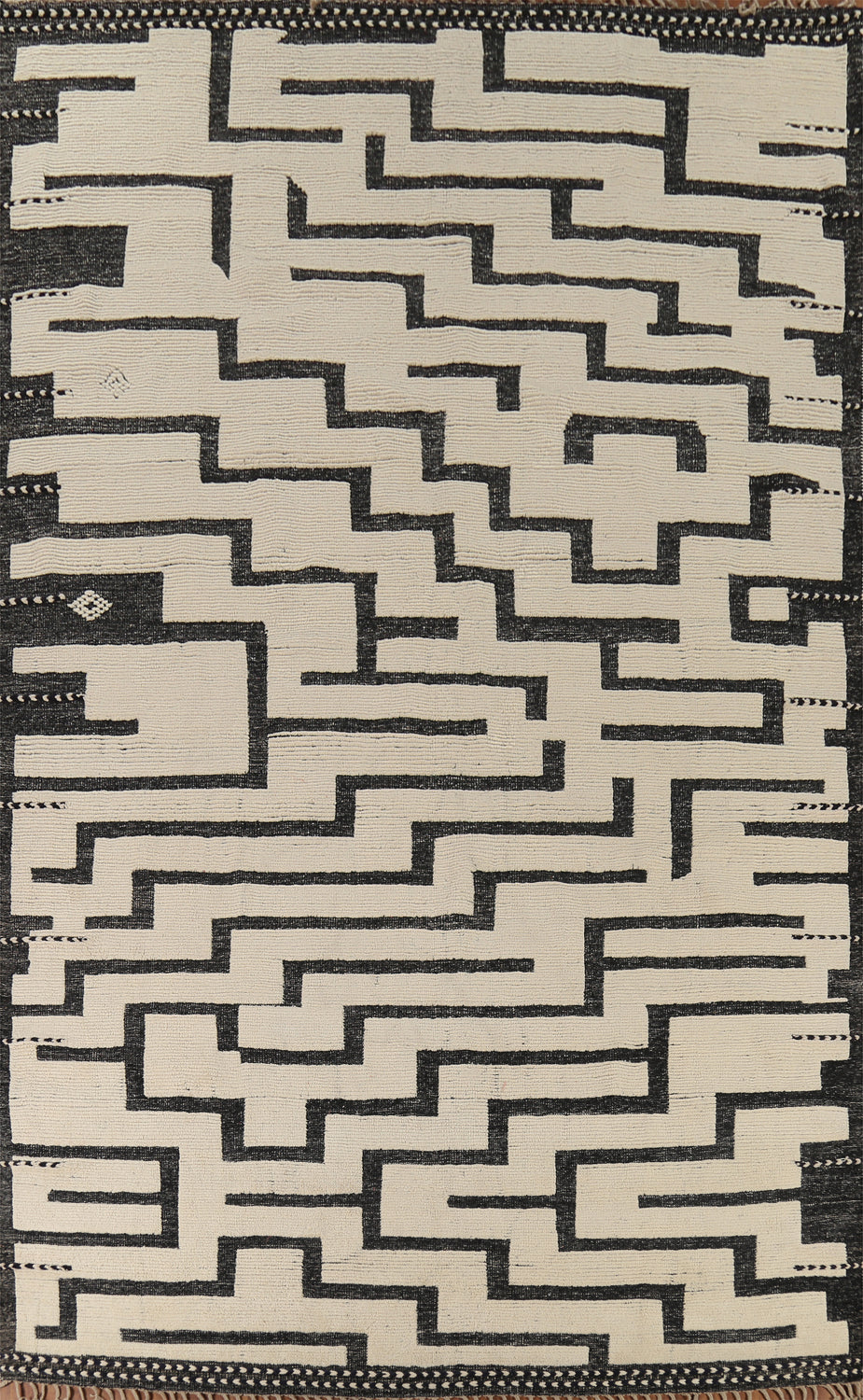 Handmade Geometric Moroccan Large Rug 10x15