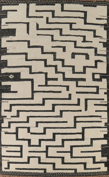 Handmade Geometric Moroccan Large Rug 10x15