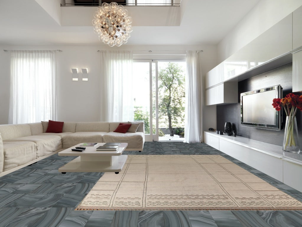 Modern Wool Moroccan Handmade Large Rug 10x16