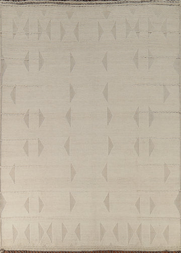 Handmade Wool Moroccan Oriental Area Rug 9x11