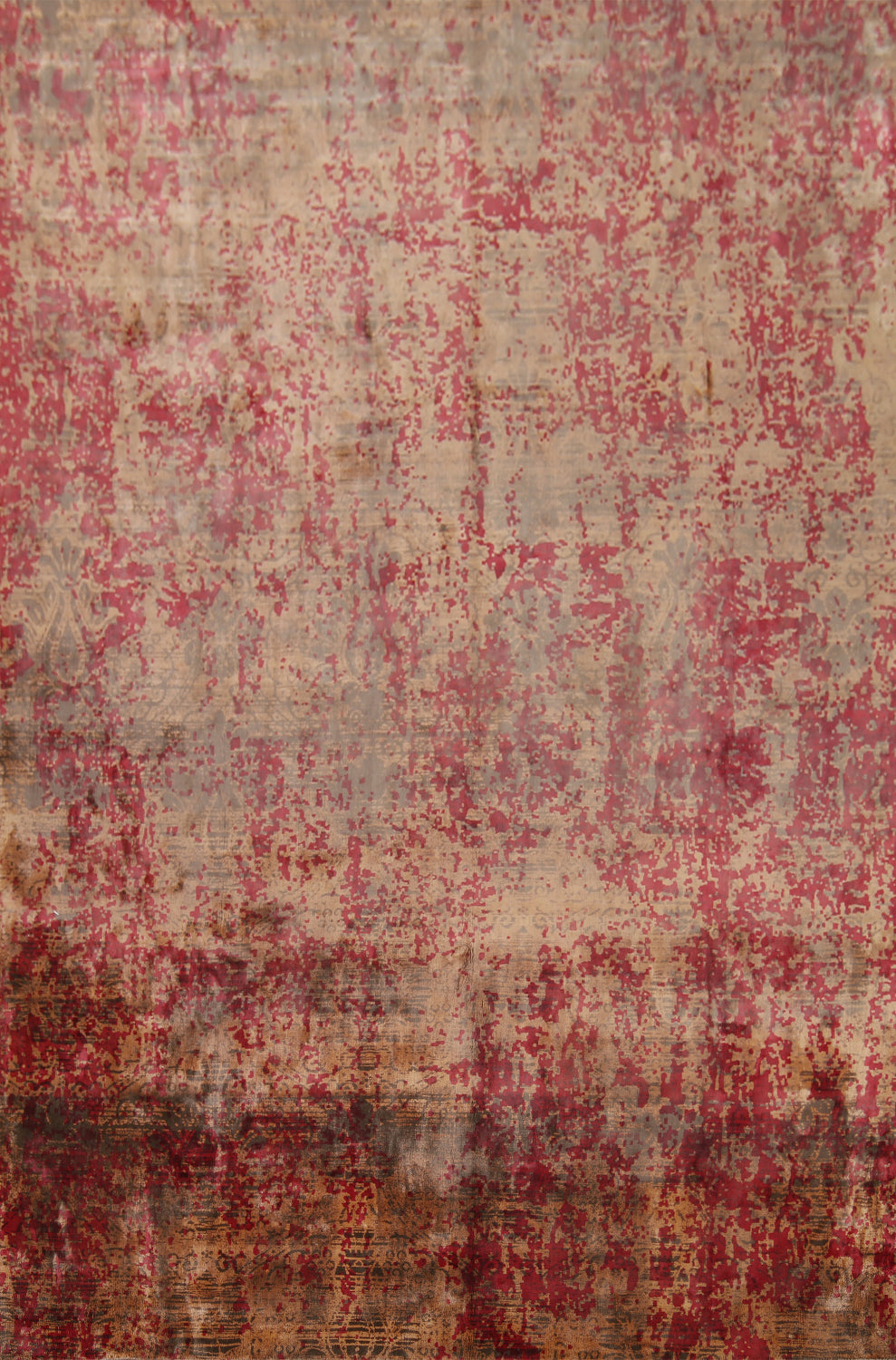 Handmade Wool Abstract Area Rug 8x11