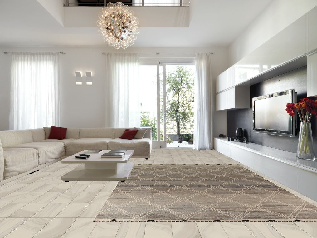 All-Over Trellis Moroccan Oriental Large Rug 10x15