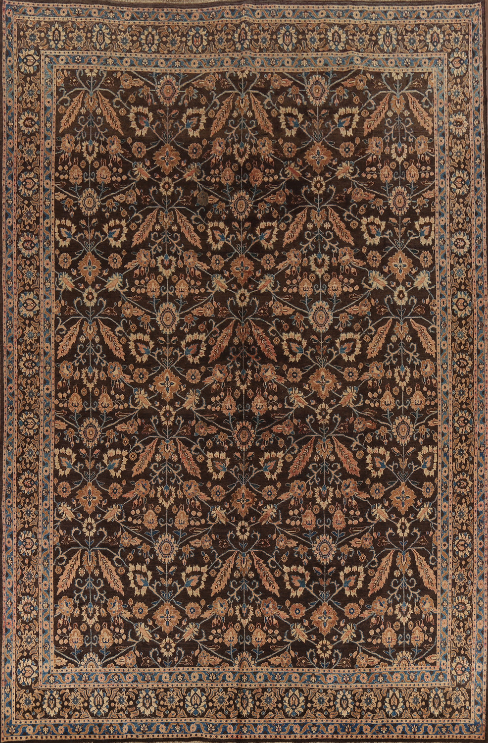 All-Over Brown Mood Persian Area Rug 8x12