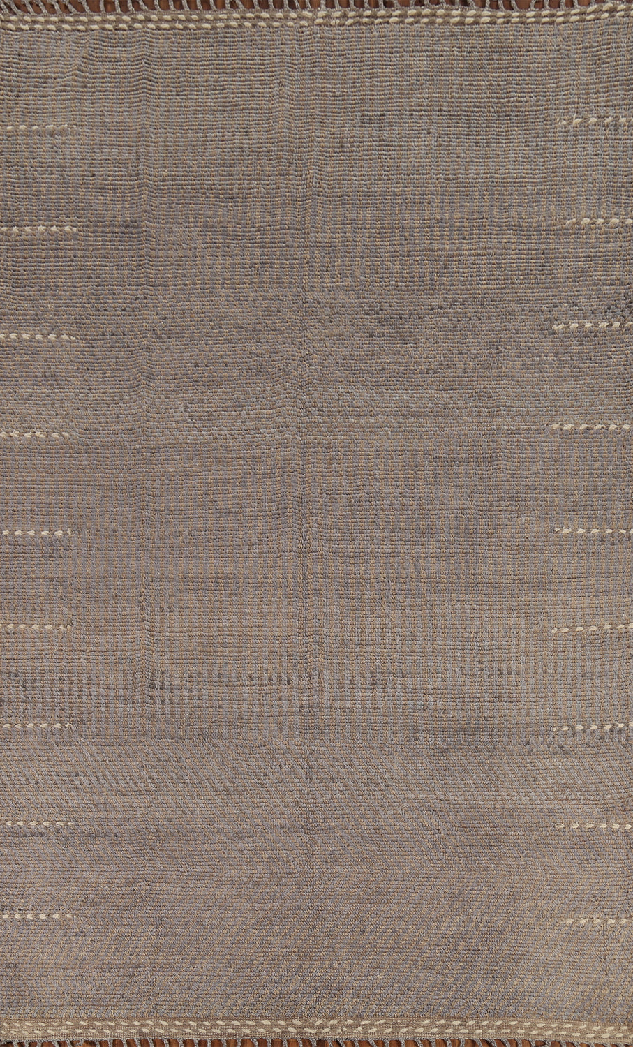 All-Over Striped Moroccan Modern Area Rug 7x11