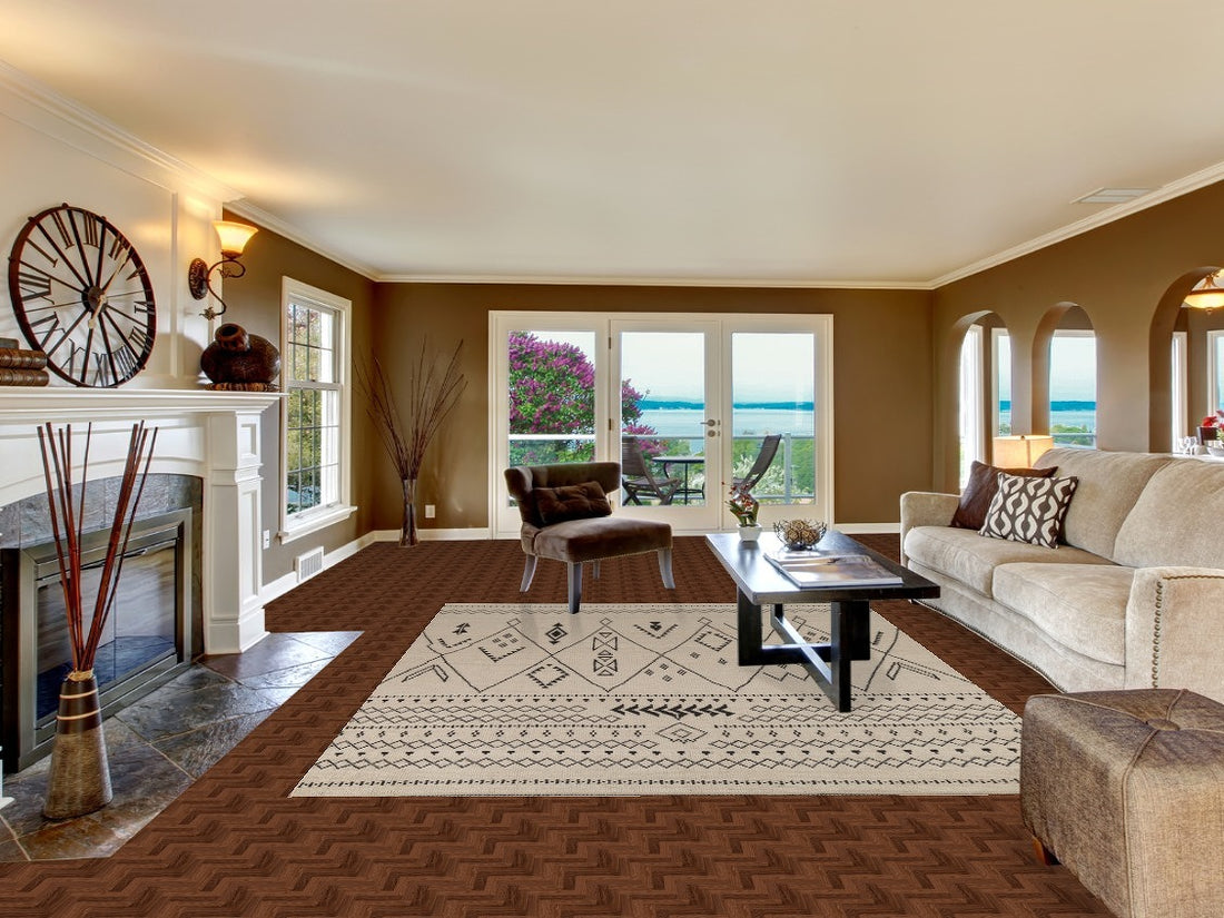 Handmade Wool Moroccan Oriental Area Rug 8x10