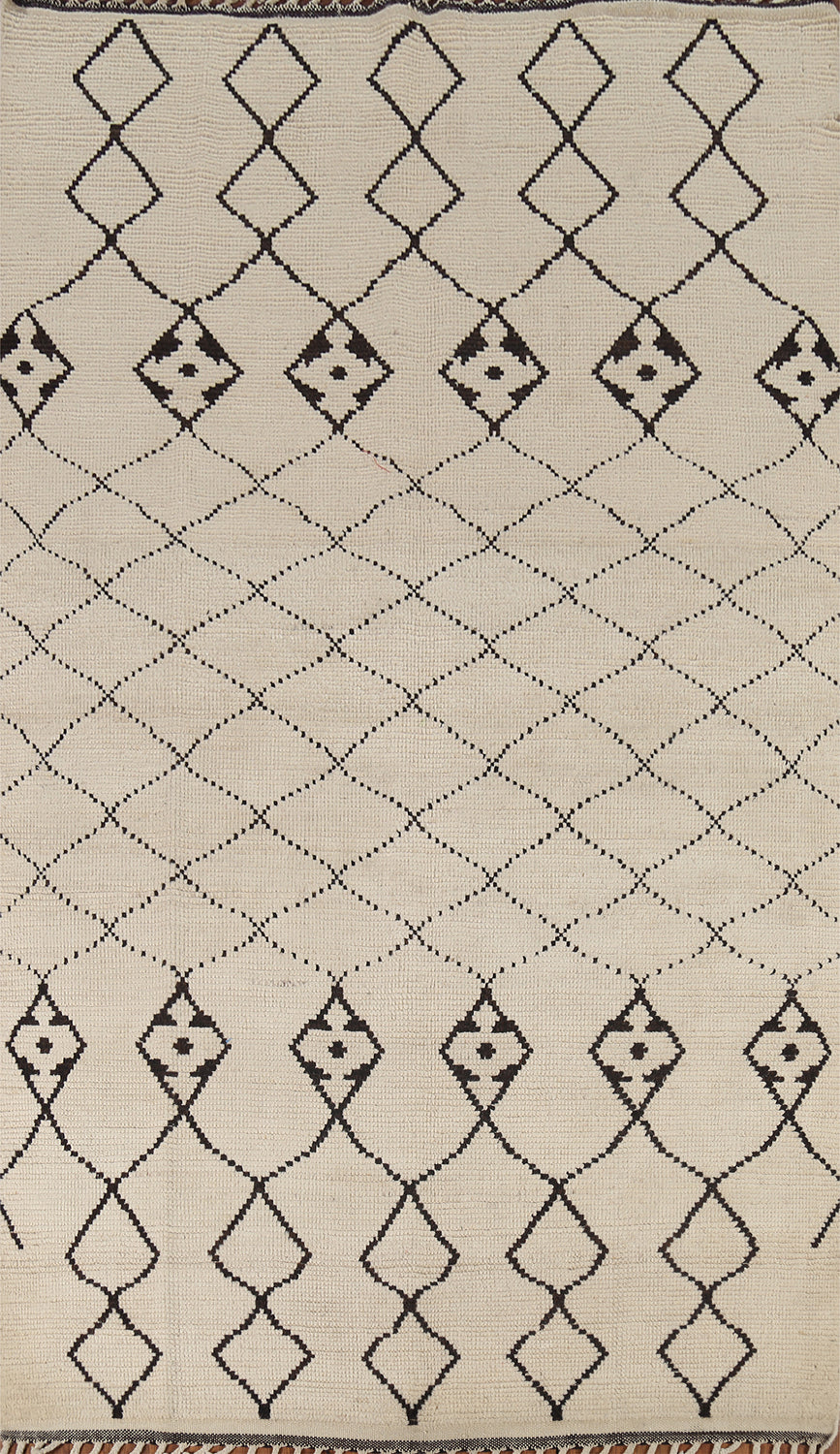 All-Over Trellis Moroccan Oriental Area Rug 6x10