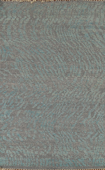 All-Over Abstract Moroccan Oriental Area Rug 5x8