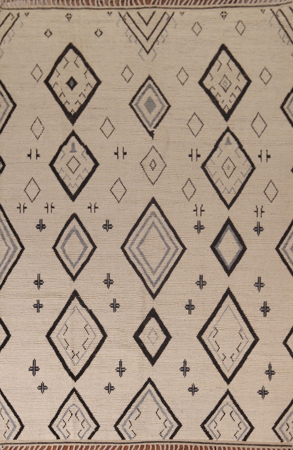 All-Over Geometric Moroccan Modern Area Rug 8x11