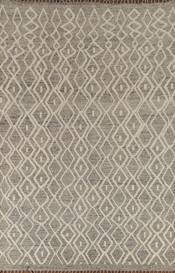 All-Over Trellis Moroccan Oriental Area Rug 7x10